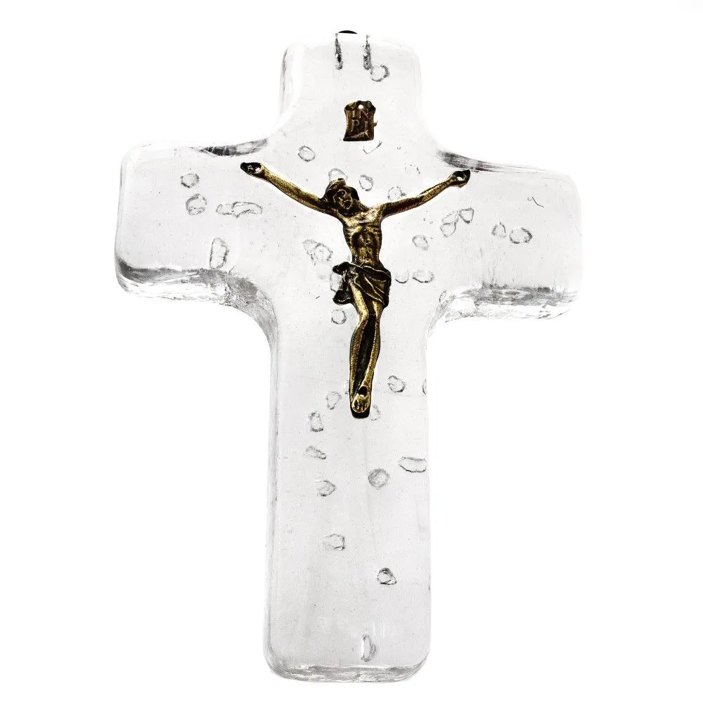 Crystal Julia Krzyż wiszący kryształowy kolorowy