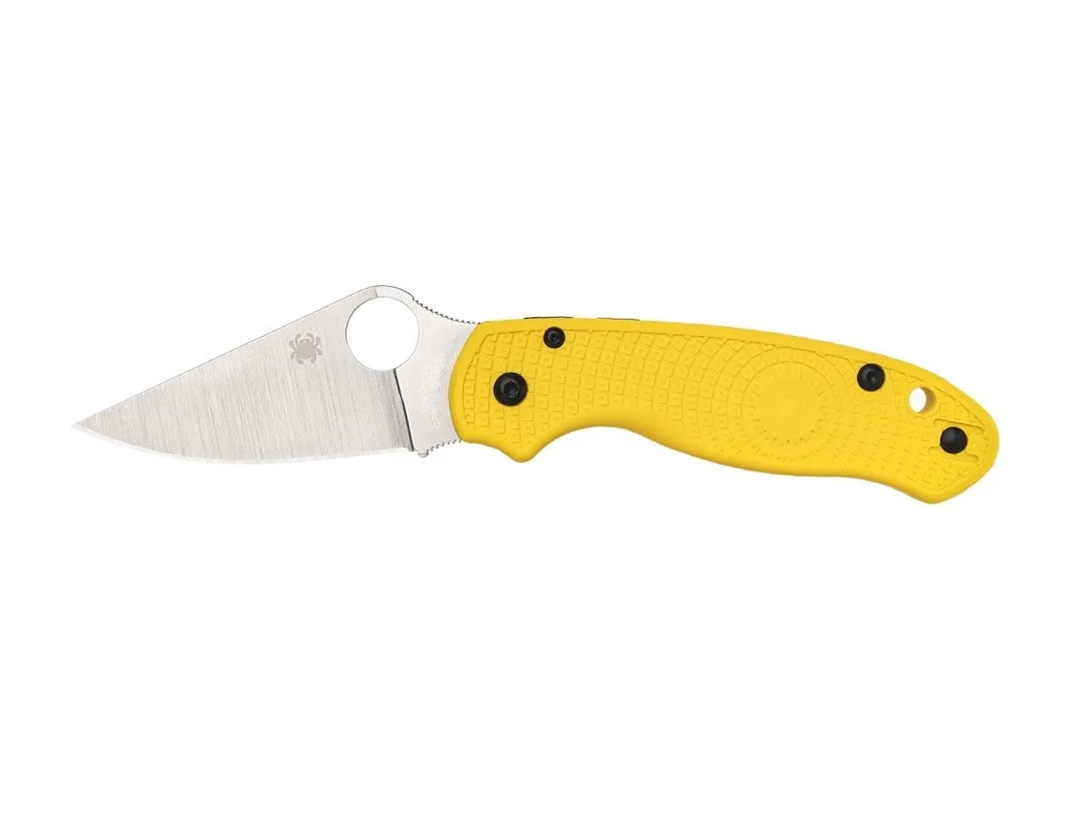 Spyderco PARA 3 SALT FRN YELLOW C223PYL