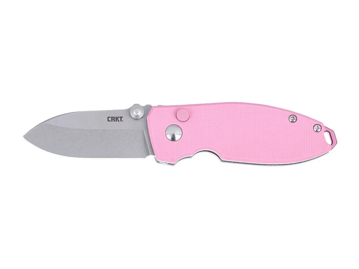 Crkt SQUID BUTTON LOCK ROSE QUARTZ 2474P