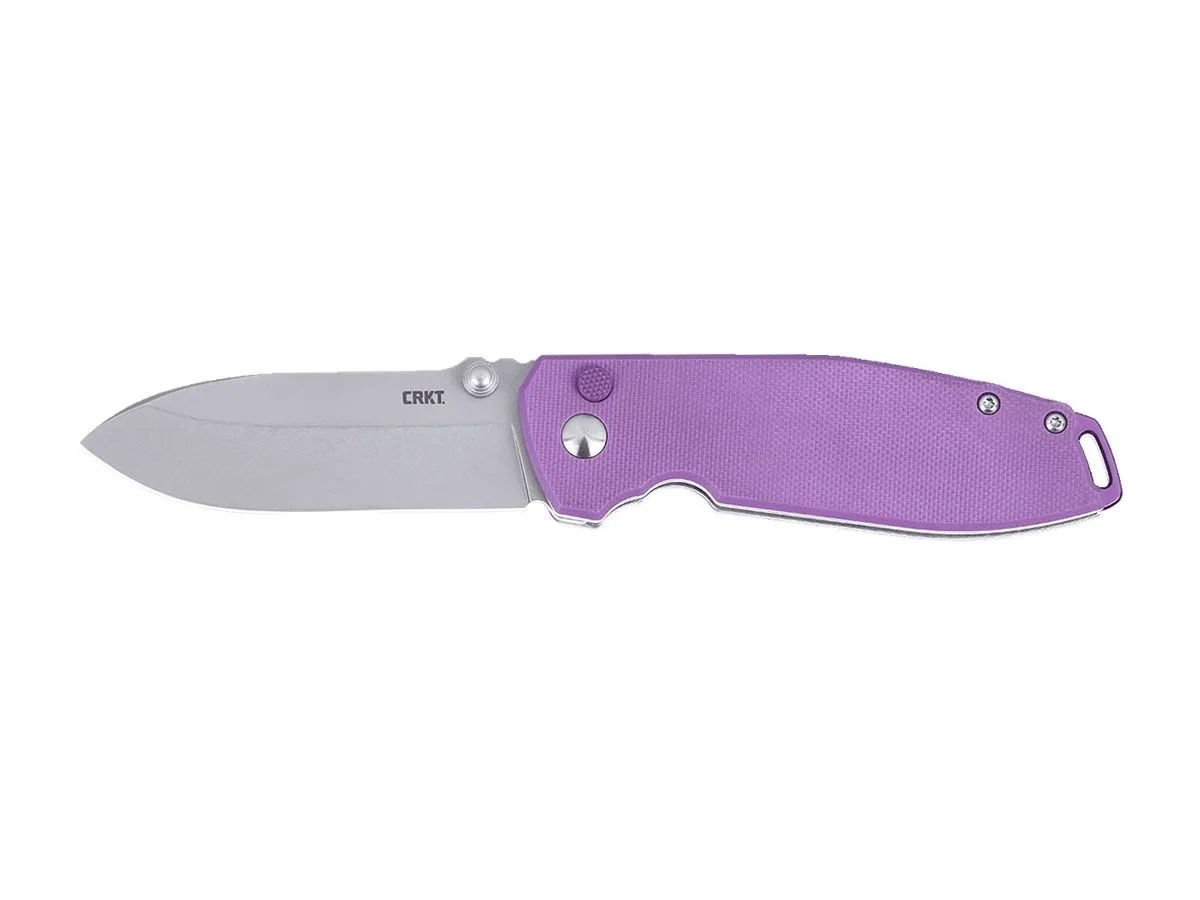 Crkt SQUID XM BUTTON LOCK VIOLET 2495P