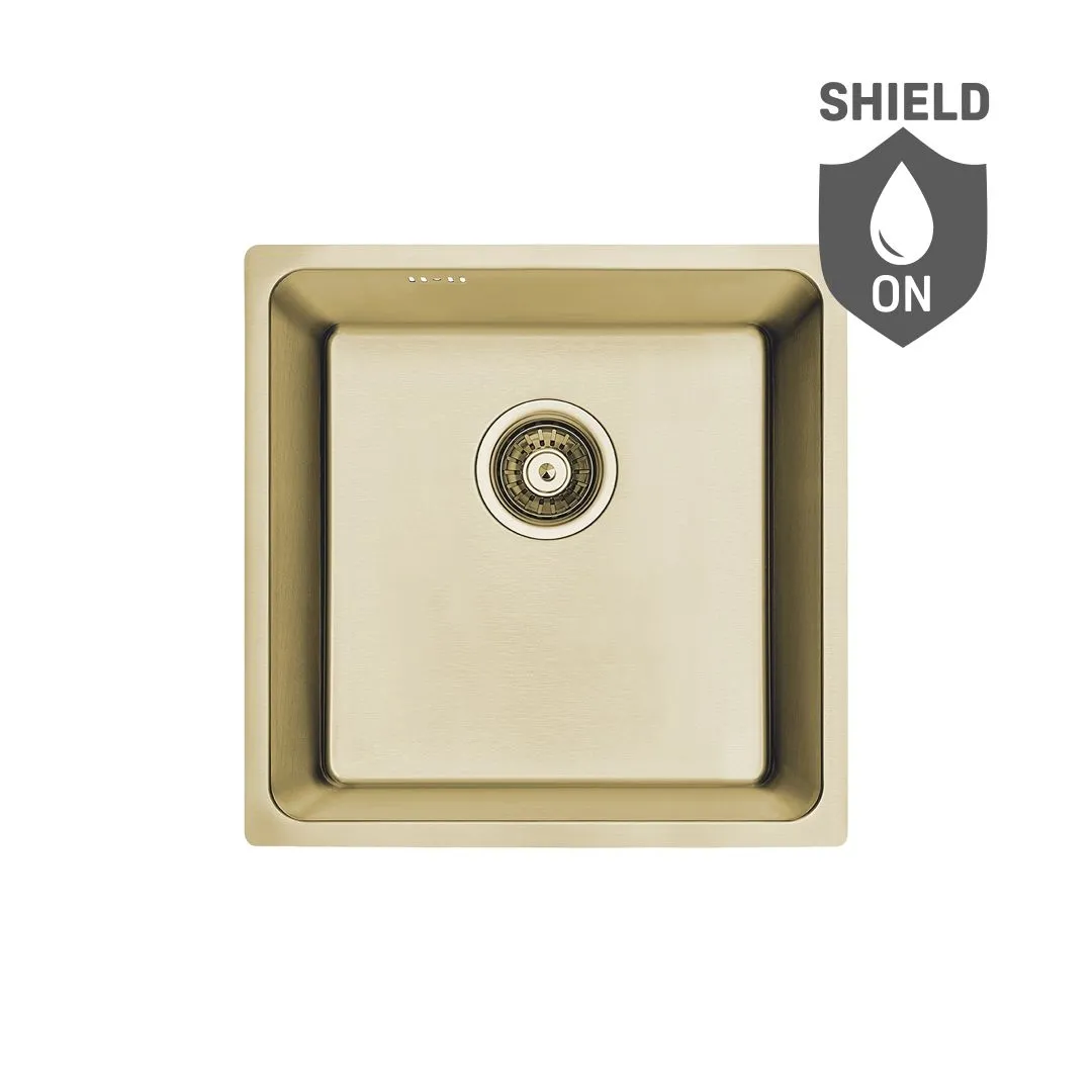 LAVEO Aden SLA G10P Złoty zlewozmywak 1-komorowy