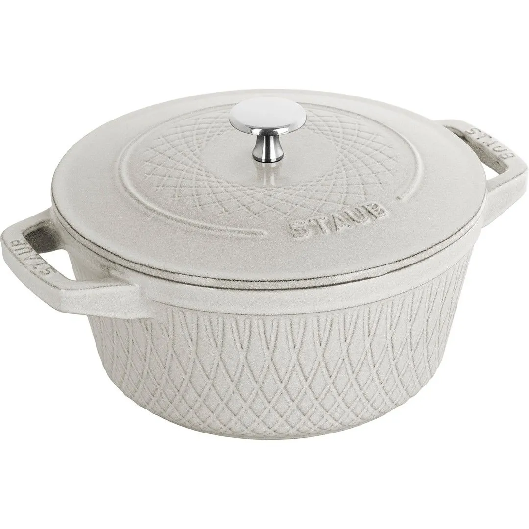 STAUB SPECIAL COCOTTE Garnek żeliwny okrągły 4 ltr, truflowy