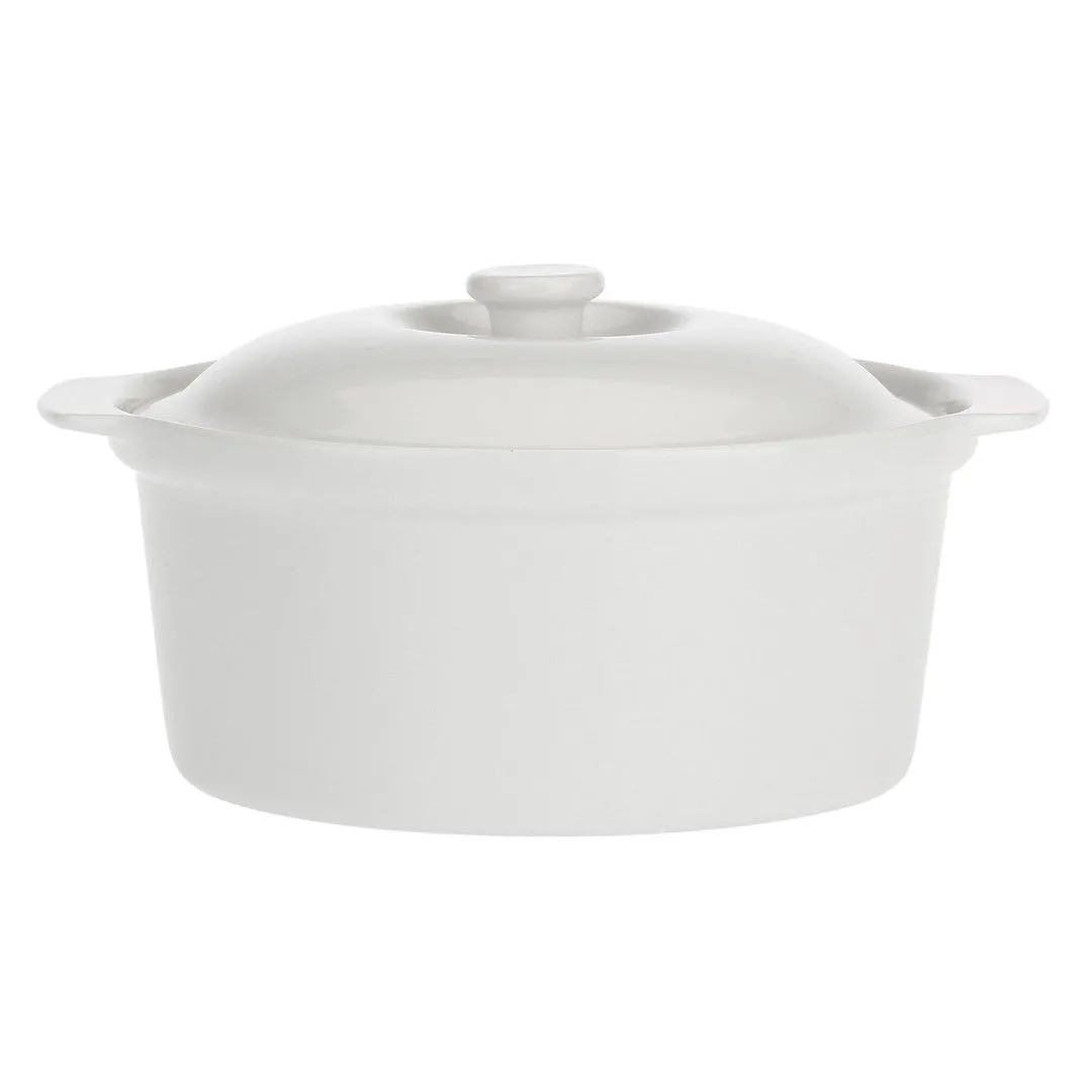 LA PORCELLANA BIANCA CORTONA Okrągła waza z pokrywą 28 cm