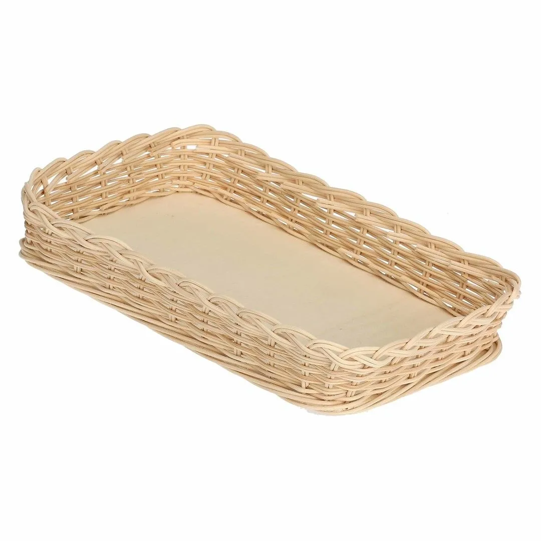 LA PORCELLANA BIANCA MIDOLLINO Wiklinowy kosz na naczynie do zapiekania 35 cm