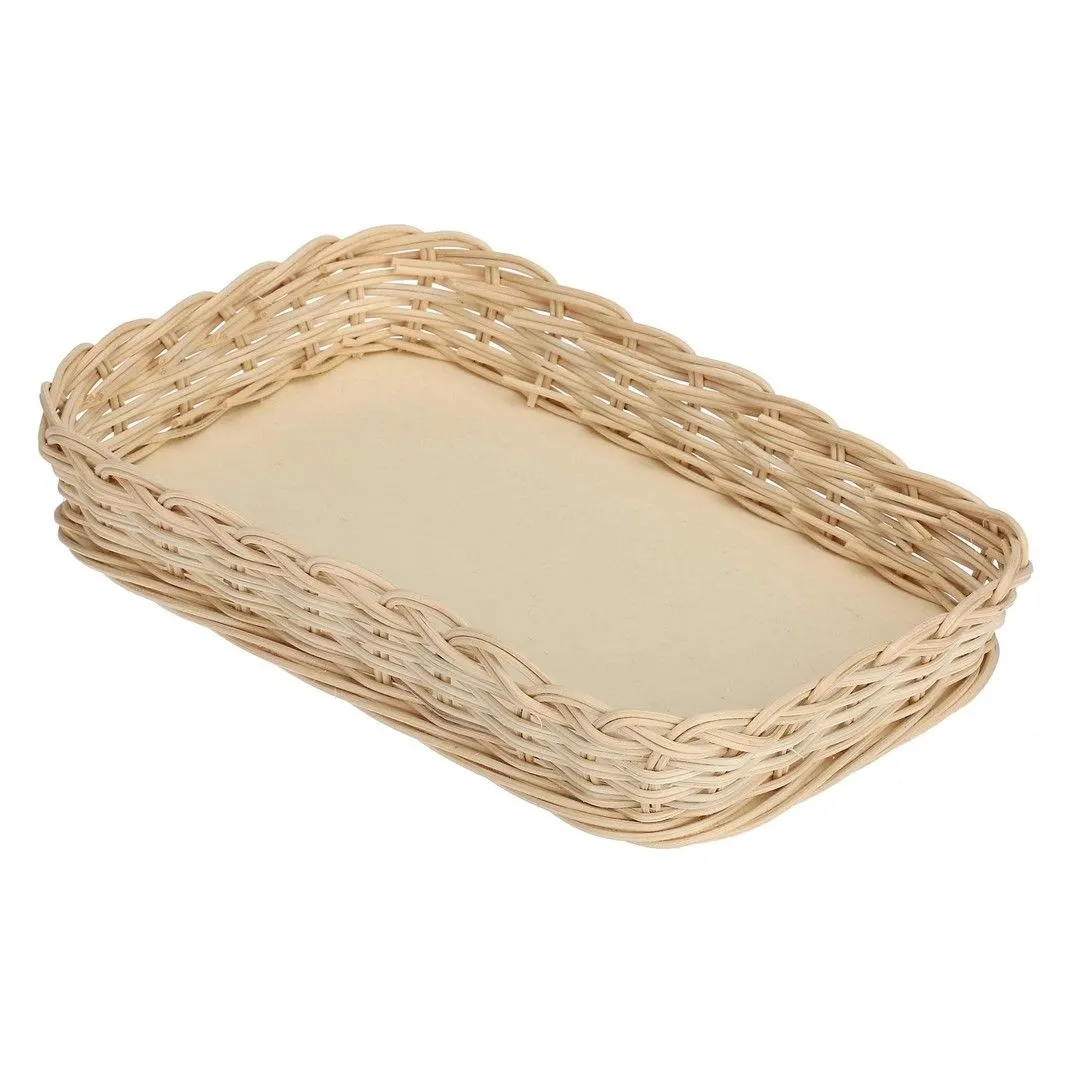 LA PORCELLANA BIANCA MIDOLLINO Wiklinowy kosz na naczynie do zapiekania 31 cm