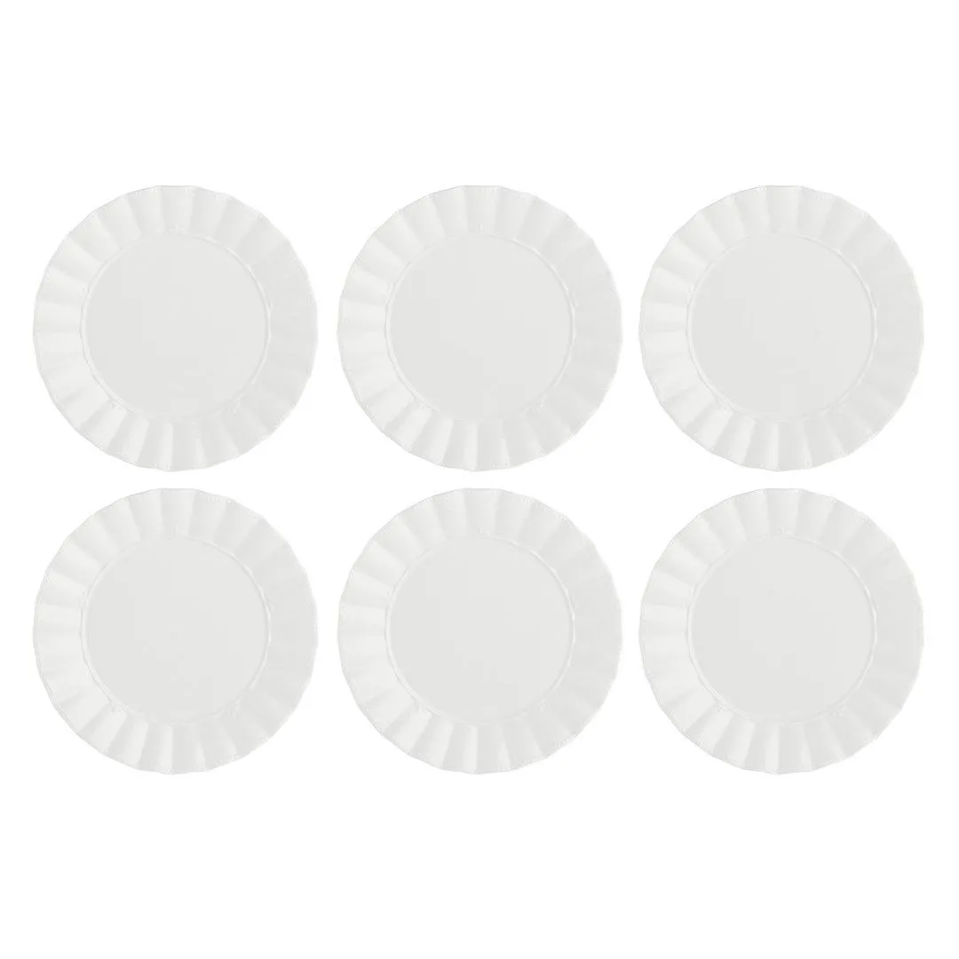 LA PORCELLANA BIANCA DUCALE Zestaw 6 talerzy obiadowych 26.5 cm