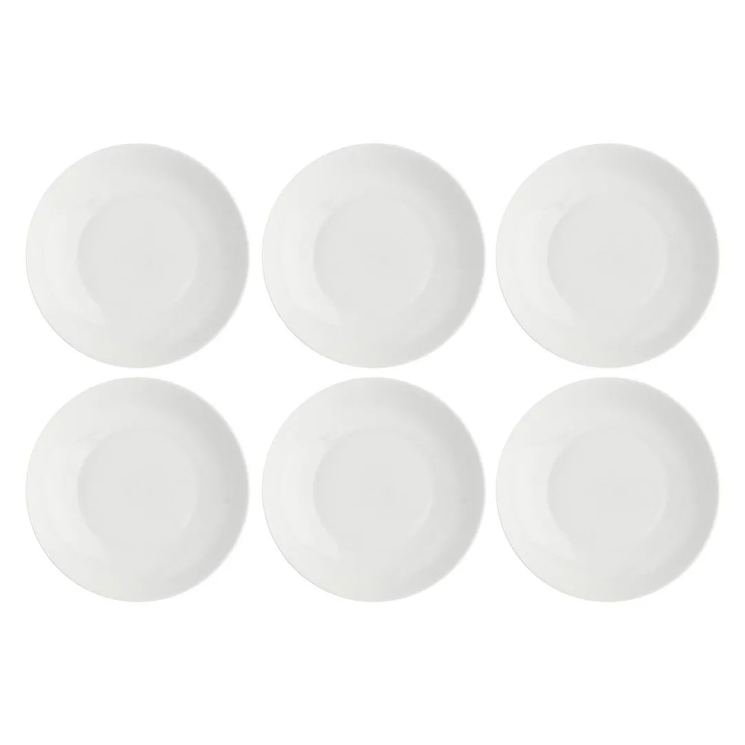 LA PORCELLANA BIANCA ESSENZIALE Zestaw 6 talerzy do zupy 20 cm