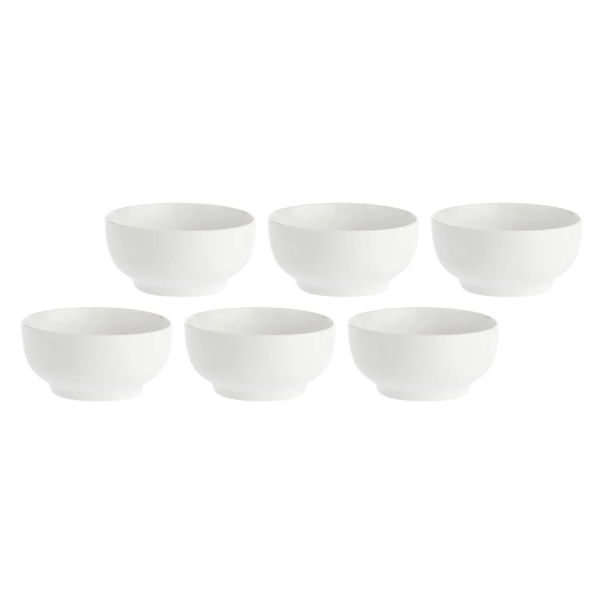LA PORCELLANA BIANCA ESSENZIALE Zestaw 6 misek do owoców 13 cm