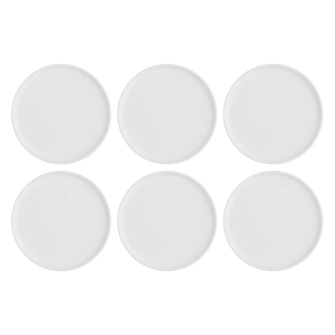 LA PORCELLANA BIANCA ESSENZIALE GOURMET Zestaw 6 talerzy obiadowych 17 cm