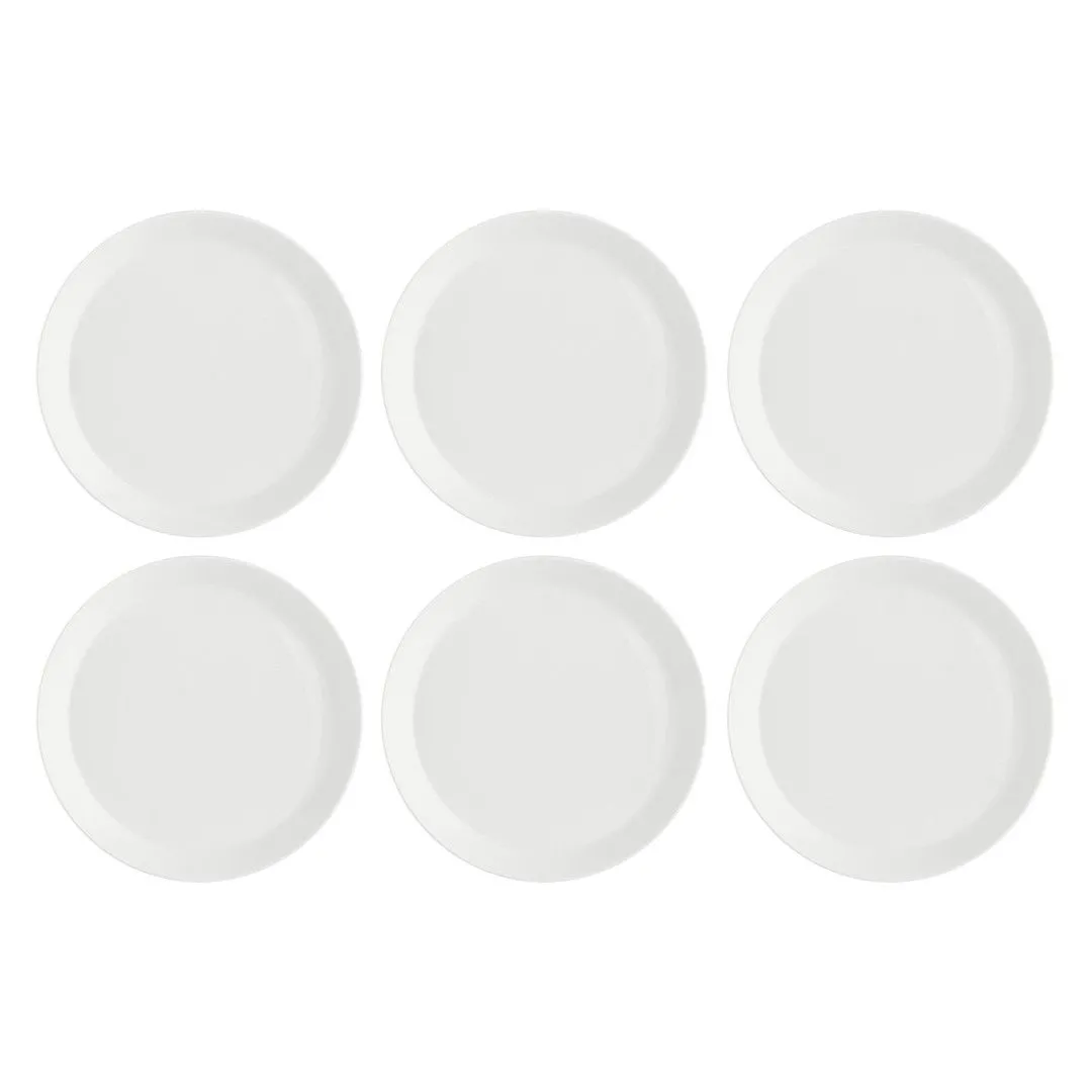 LA PORCELLANA BIANCA ESSENZIALE GOURMET Zestaw 6 talerzy głębokich 21.5 cm