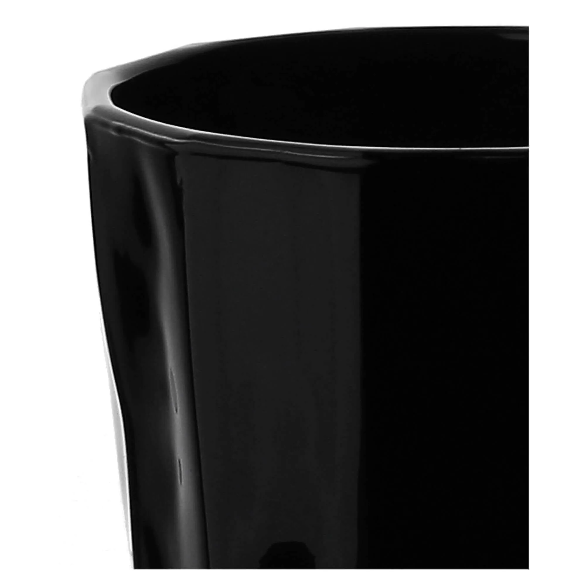 ROSE&TULIPANI AMAMI Zestaw 6 szklanek 320 ml czarny