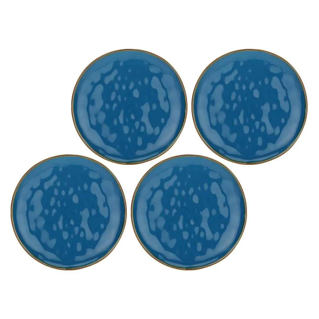 ROSE&TULIPANI CONCERTO BLU AVIO Zestaw 4 talerzy do sałatek 20 cm