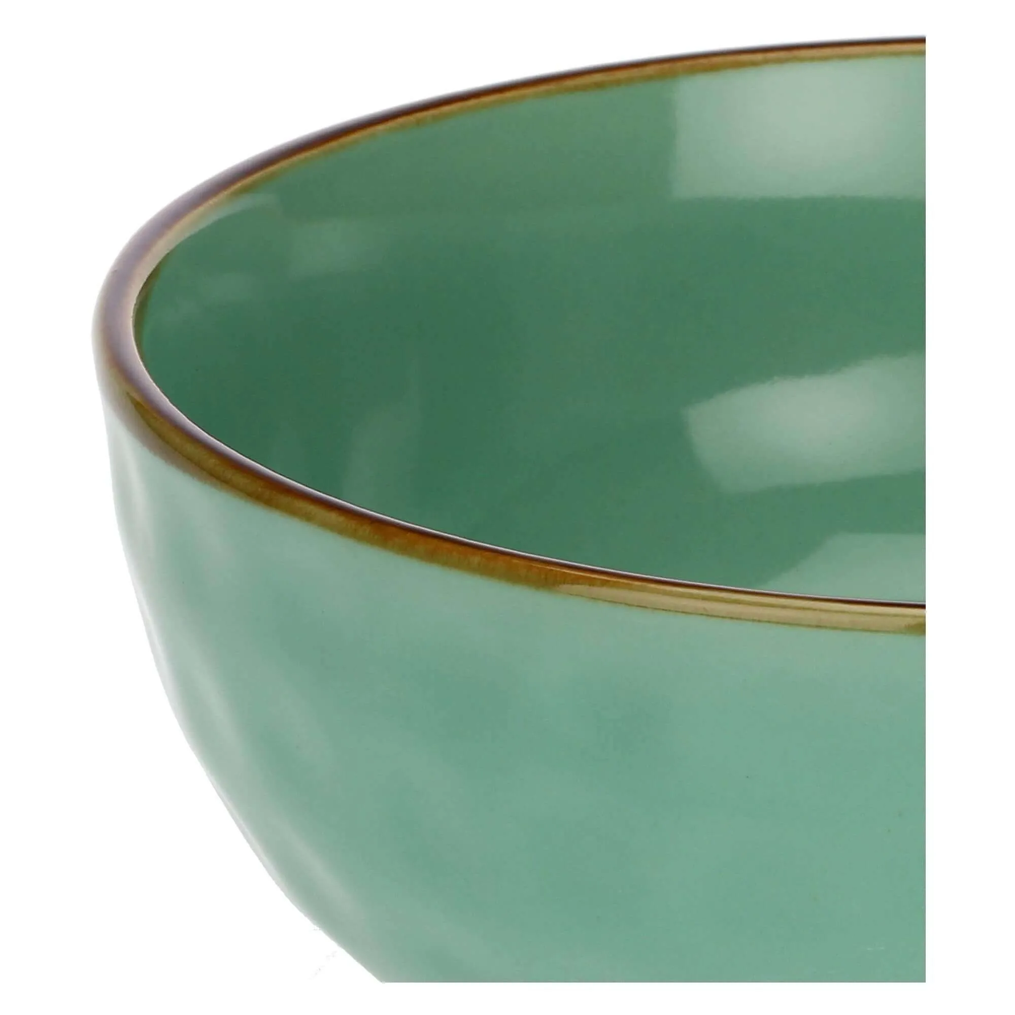 ROSE&TULIPANI CONCERTO VERDE ACQUA Zestaw 4 misek do sałatek 20 cm