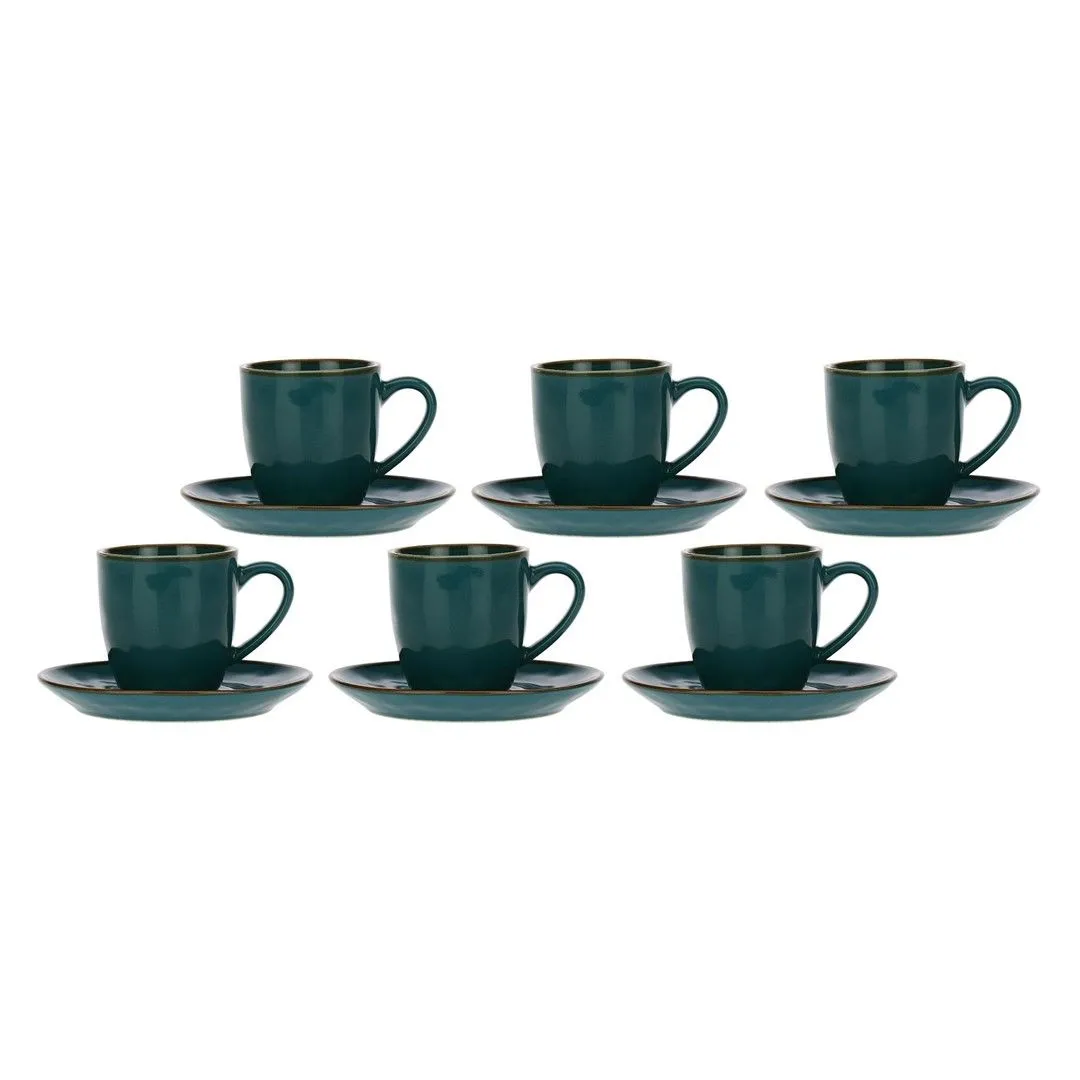 ROSE&TULIPANI CONCERTO OTTANIO Zestaw 6 filiżanek do espresso 90 ml