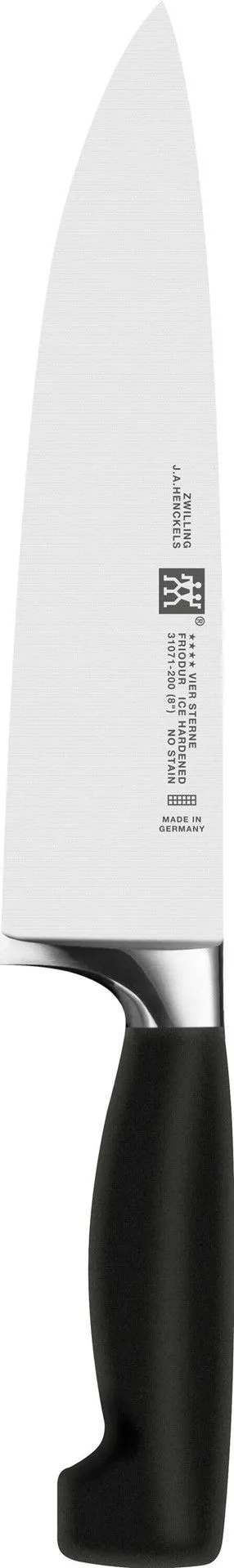 ZWILLING FOUR STAR Zestaw 3 noży w bloku samoostrzącym