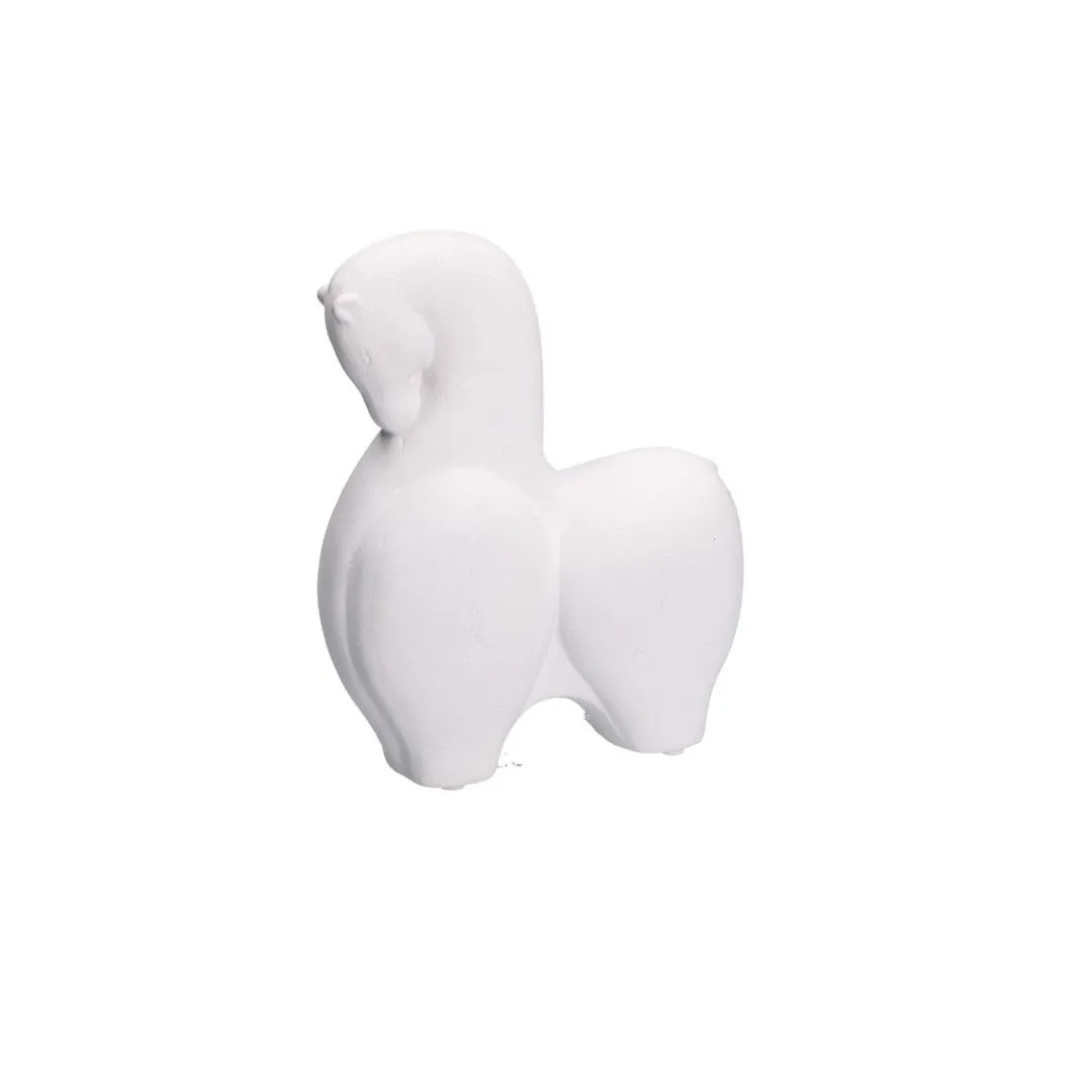 RITUALI DOMESTICI NOINONNITRIAMO Figurka dekoracyjna koń 18 x 7 x 23 cm