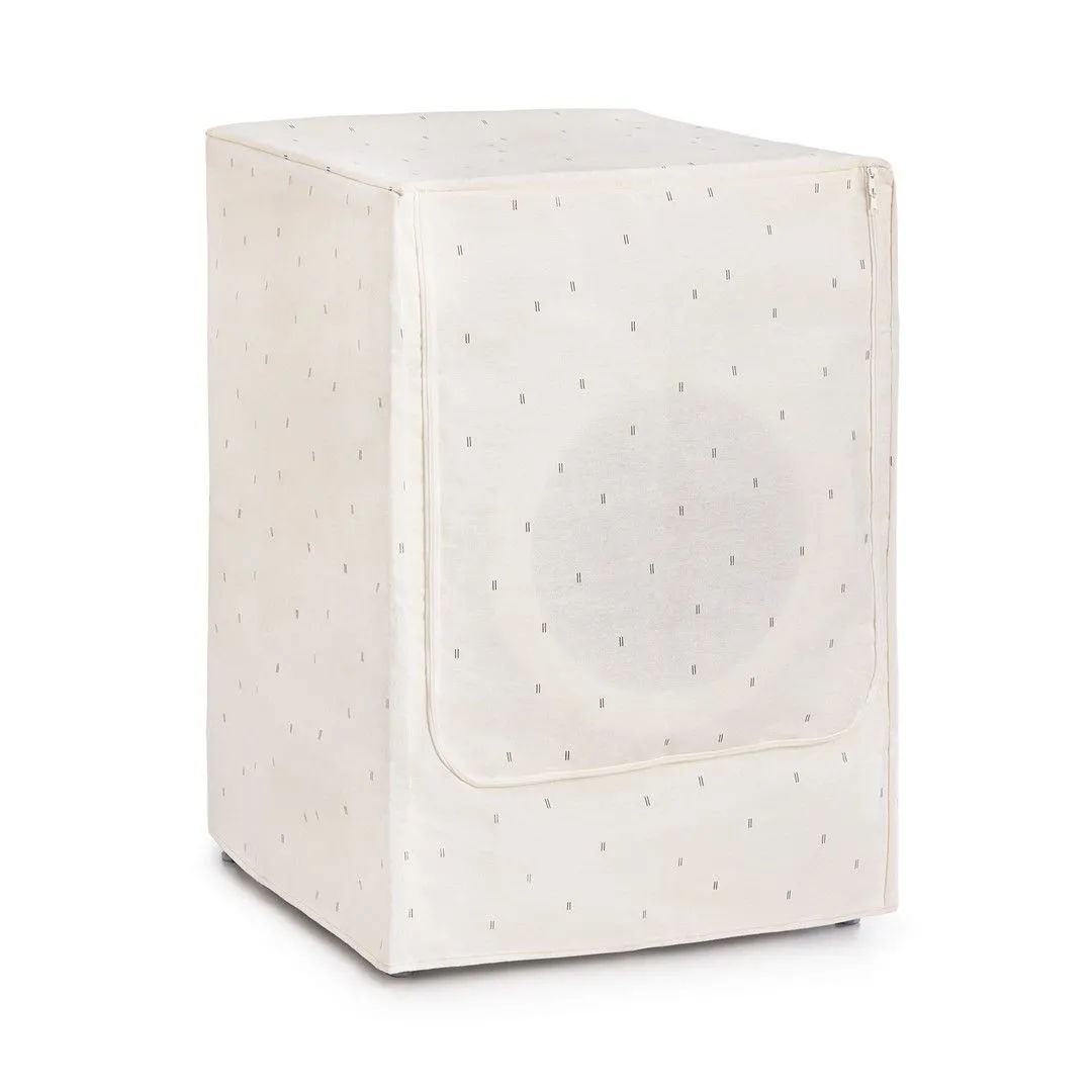 RAYEN Pokrowiec na pralkę ładowaną od przodu, beżowy