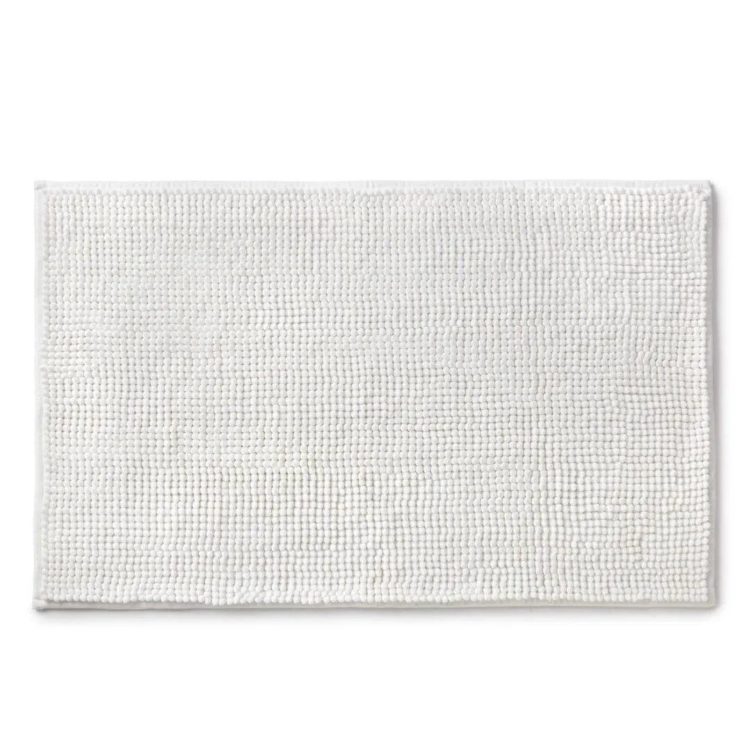 RAYEN Dywanik łazienkowy biały
