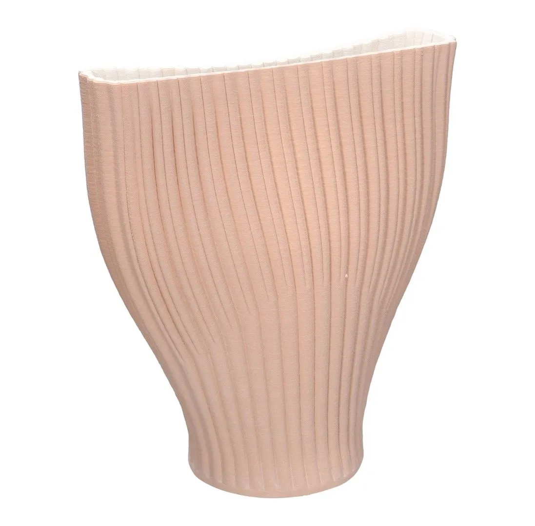 RITUALI DOMESTICI LINO Wazon różowy 32 x 14 x 35.5 cm