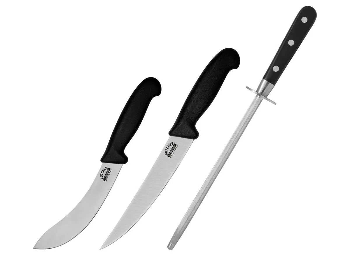 Samura BUTCHER SET 3 PZ + BORSA (SCUOIARE-DISOSSO-ACCIARINO) SBU-0230