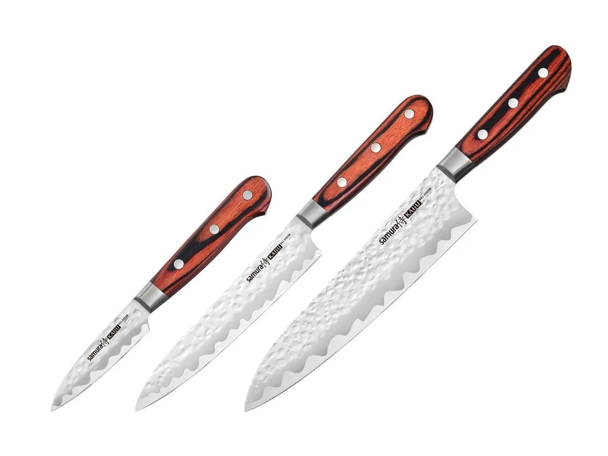 Samura KAIJU SET 3 PZ (CUOCO-FILETTARE-SPELUCCHINO) w/Bolster SKJ-0220B