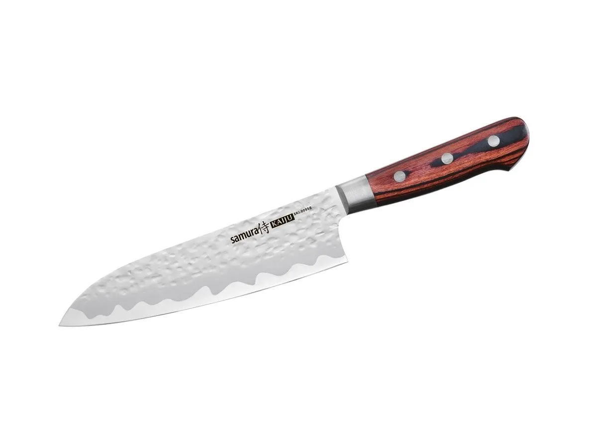 Samura KAIJU SANTOKU (Santoku Knife) CM.18 w/Bolster SKJ-0095B