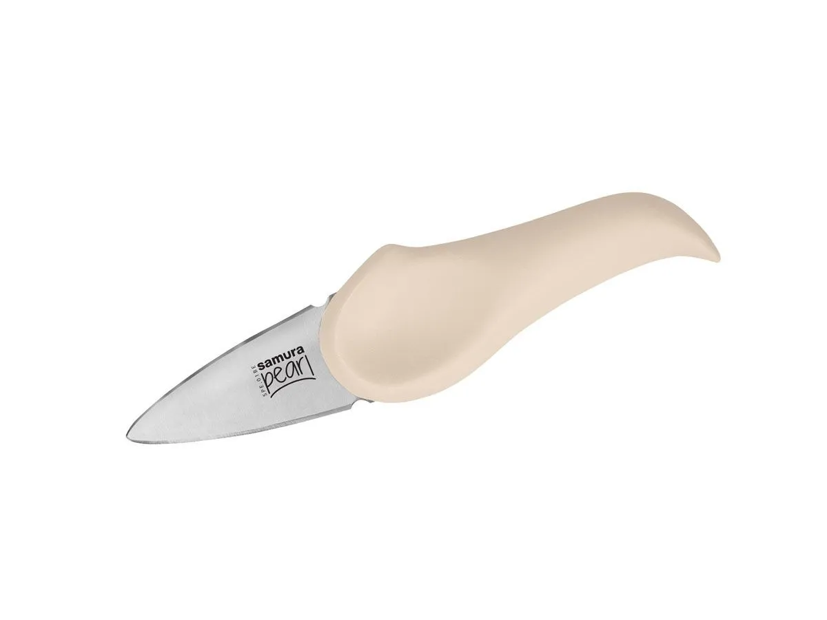 Samura PEARL APRIOSTRICHE (Oyster knife ) CM.7,3 Beige SPE-01BE