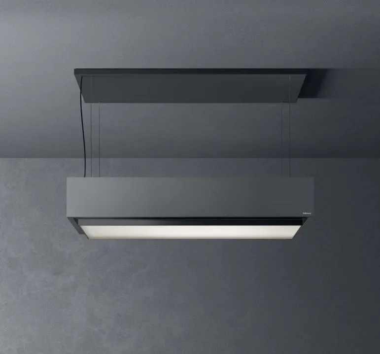 Falmec Levante Circle.Tech Isola 120 grafitowy matowy 600m3/h z pilotem