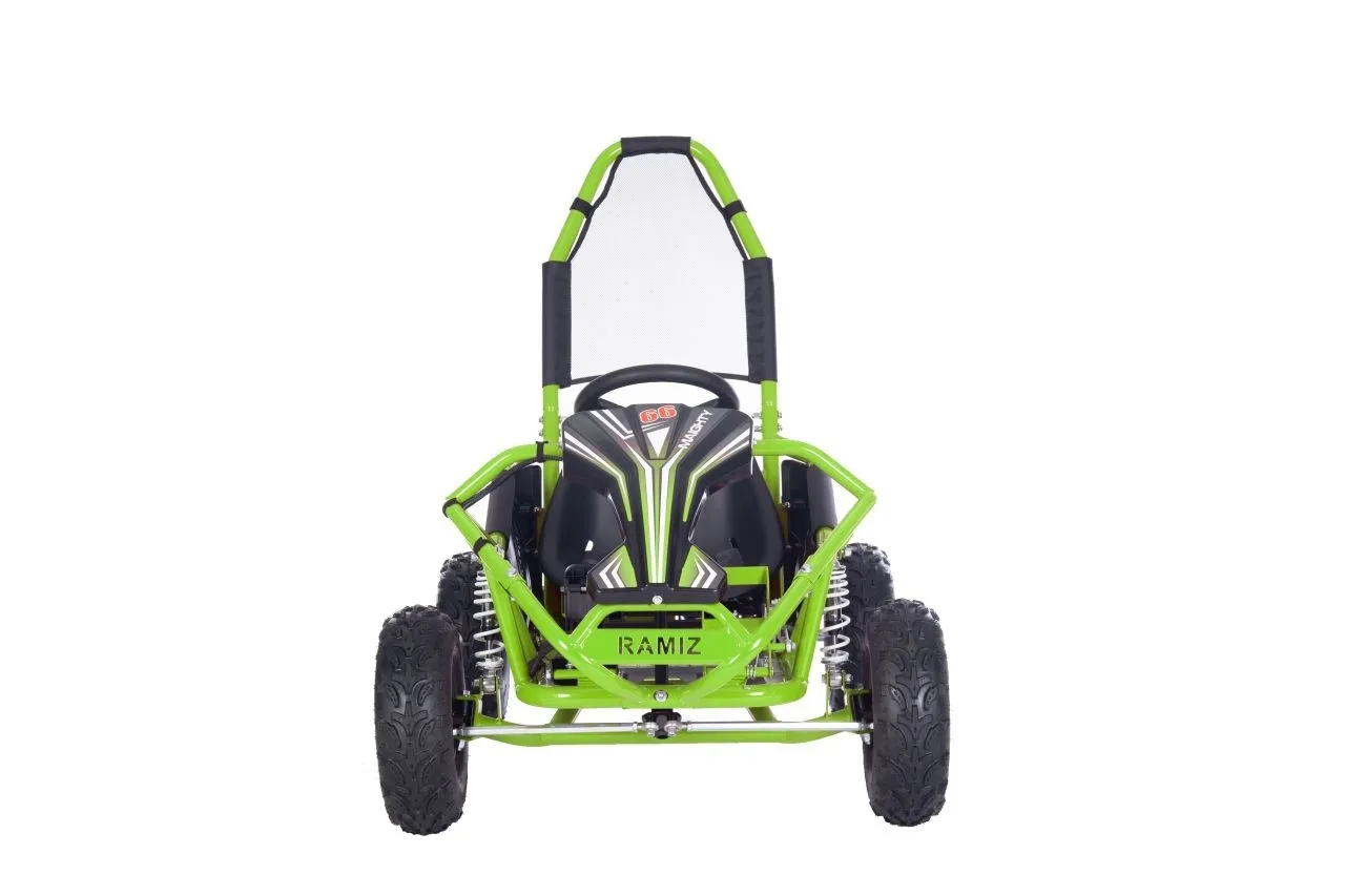 Pojazd Gokart Elektryczny MIGHTY Zielony