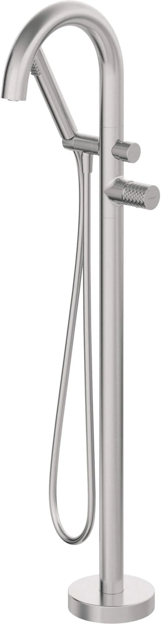 Deante BHS_F17N Bateria wannowa wolnostojąca z zestawem prysznicowym