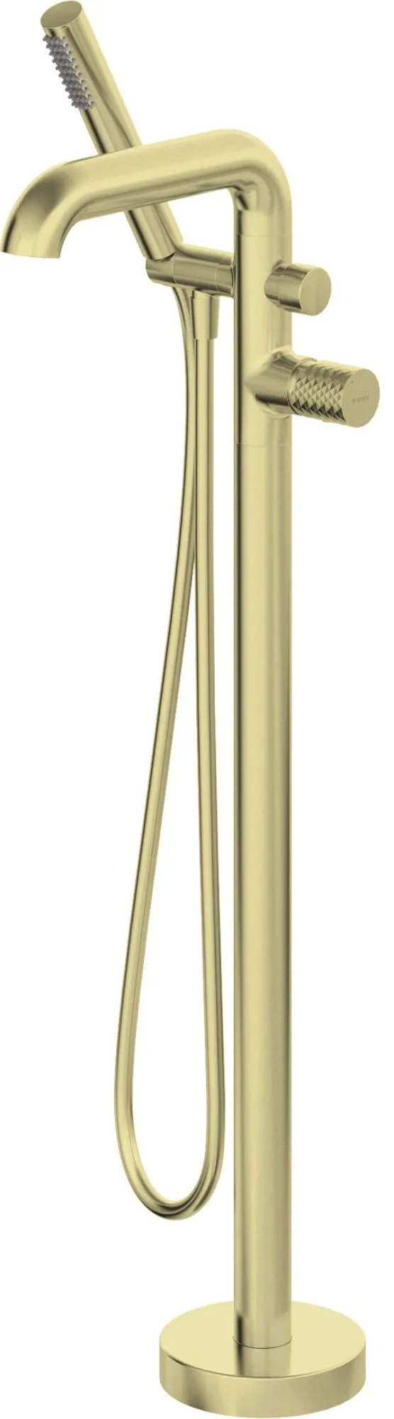 Deante BHS_R17M Bateria wannowa wolnostojąca z zestawem prysznicowym