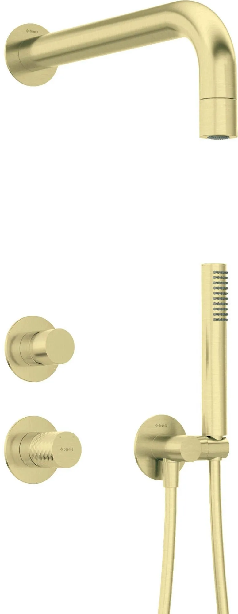 Deante Zestaw prysznicowy podtynkowy z główką prysznicową