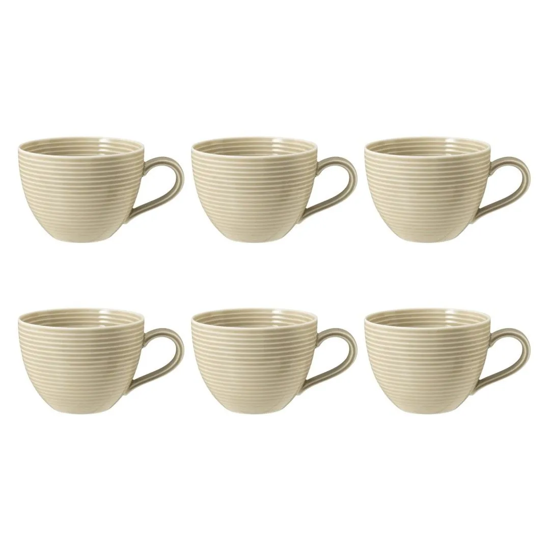 SELTMANN BEAT COLOR GLAZE Zestaw 6 filiżanek do kawy 260 ml