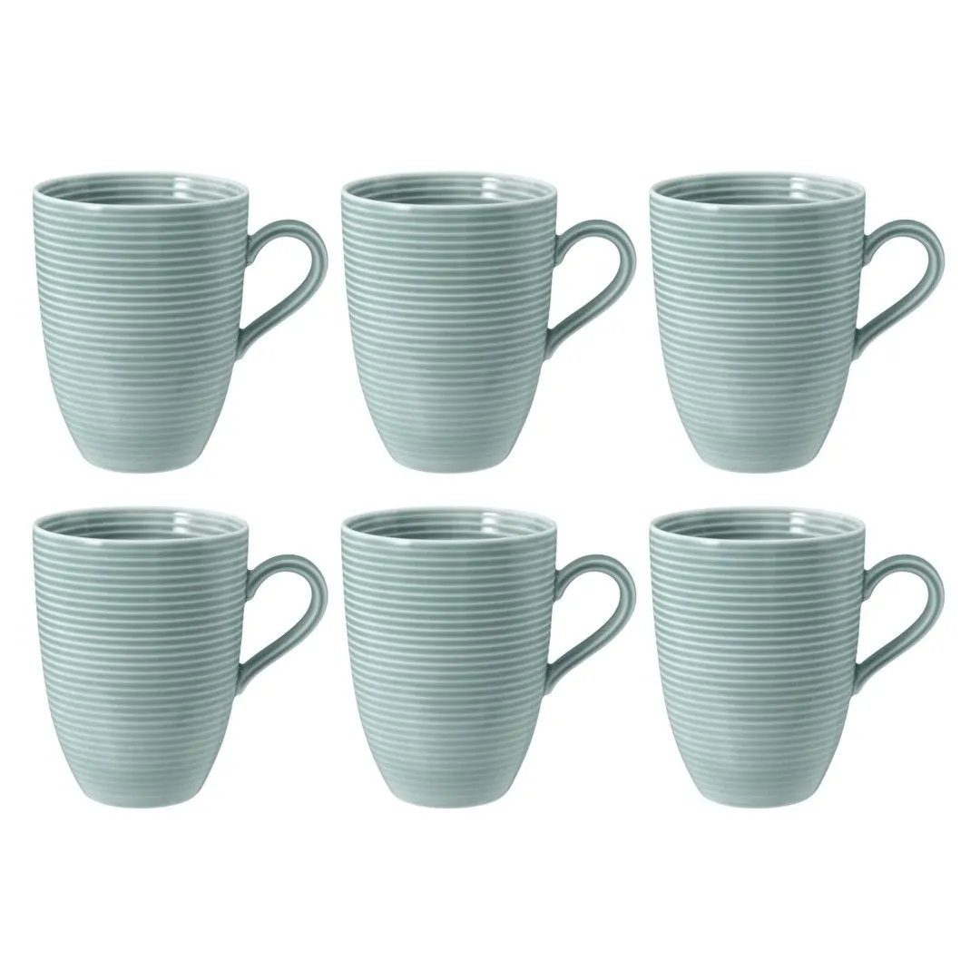 SELTMANN BEAT COLOR GLAZE Zestaw 6 kubków z uchwytem 350 ml