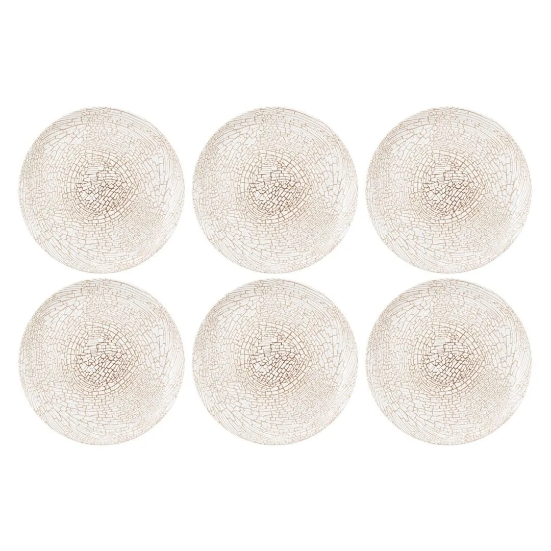 SELTMANN LIBERTY KRAKELEE Zestaw 6 talerzy obiadowych 27.5 cm