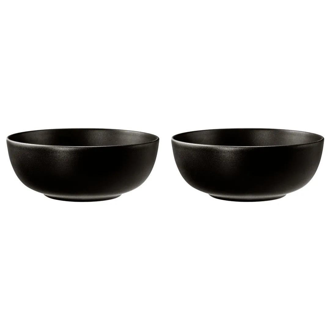 SELTMANN LIBERTY VELVET BLACK Zestaw 2 misek 20 cm