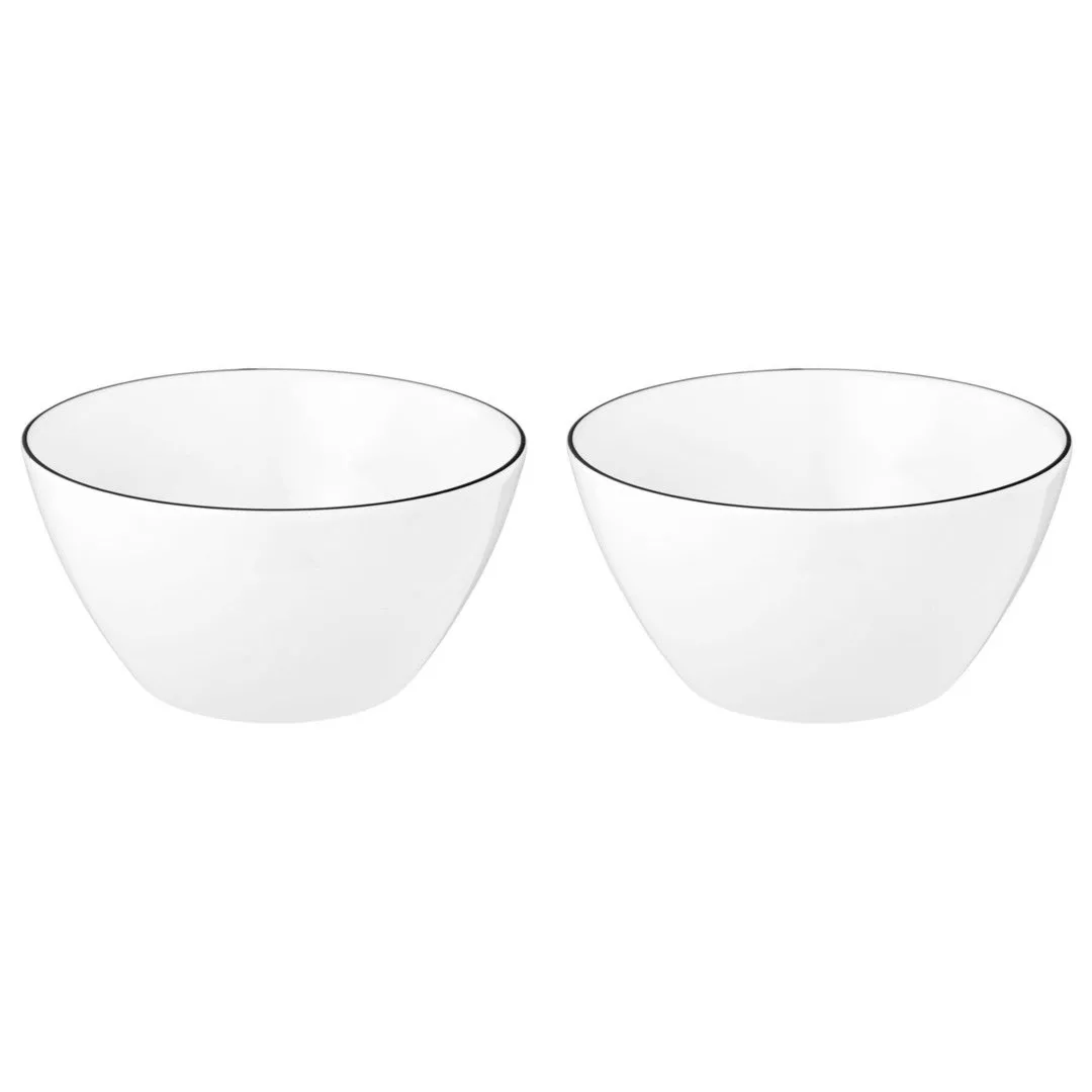 SELTMANN LIDO BLACK LINE Zestaw 2 miseczek 15 cm