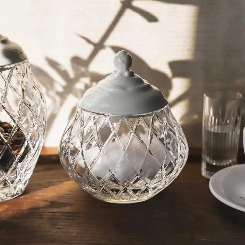 Crystal Julia Pojemnik kryształowy Blanca 13 cm