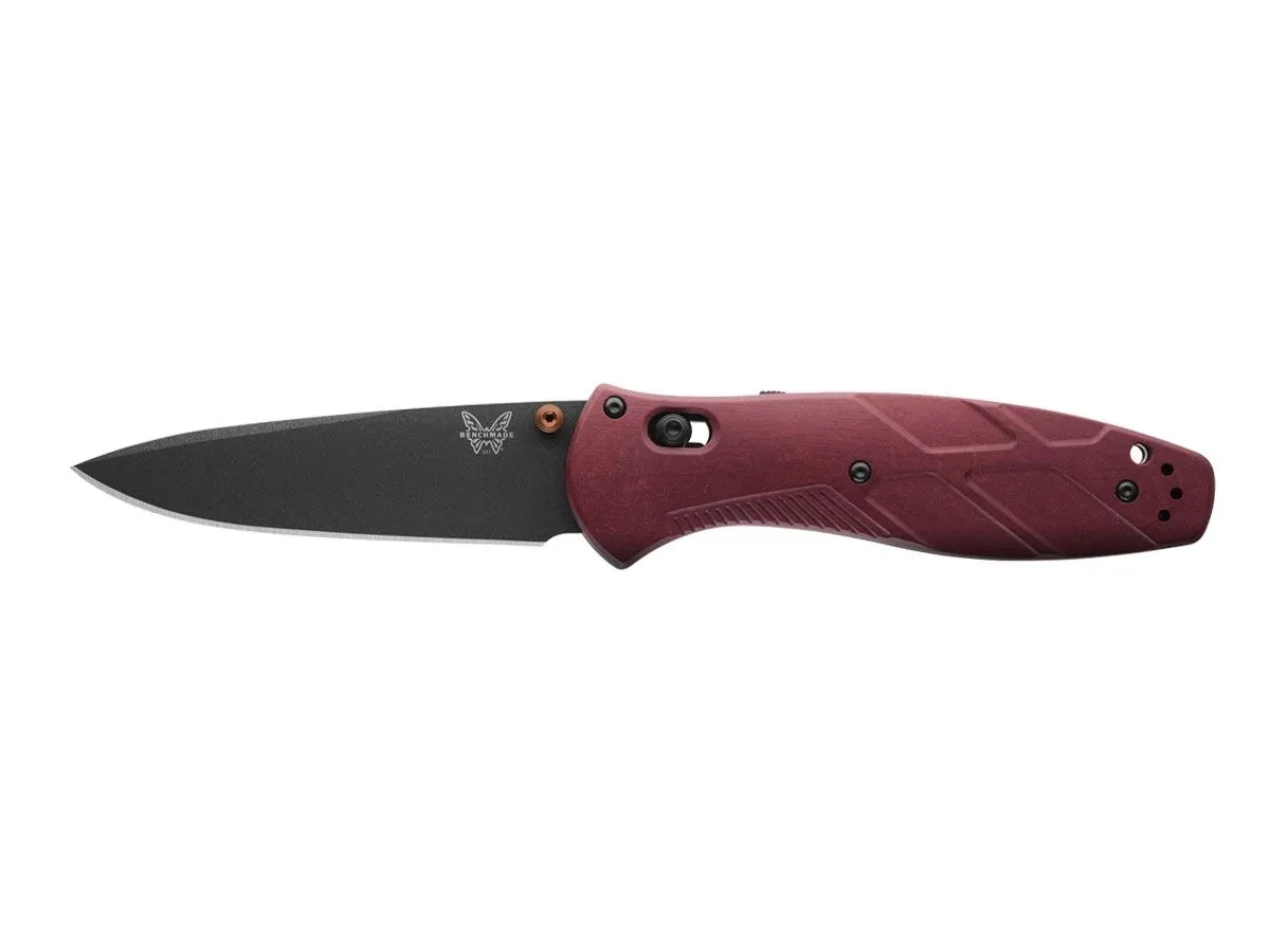Benchmade BARRAGE 581BK-04 REDSTONE RICHLITE BLACK PLAIN