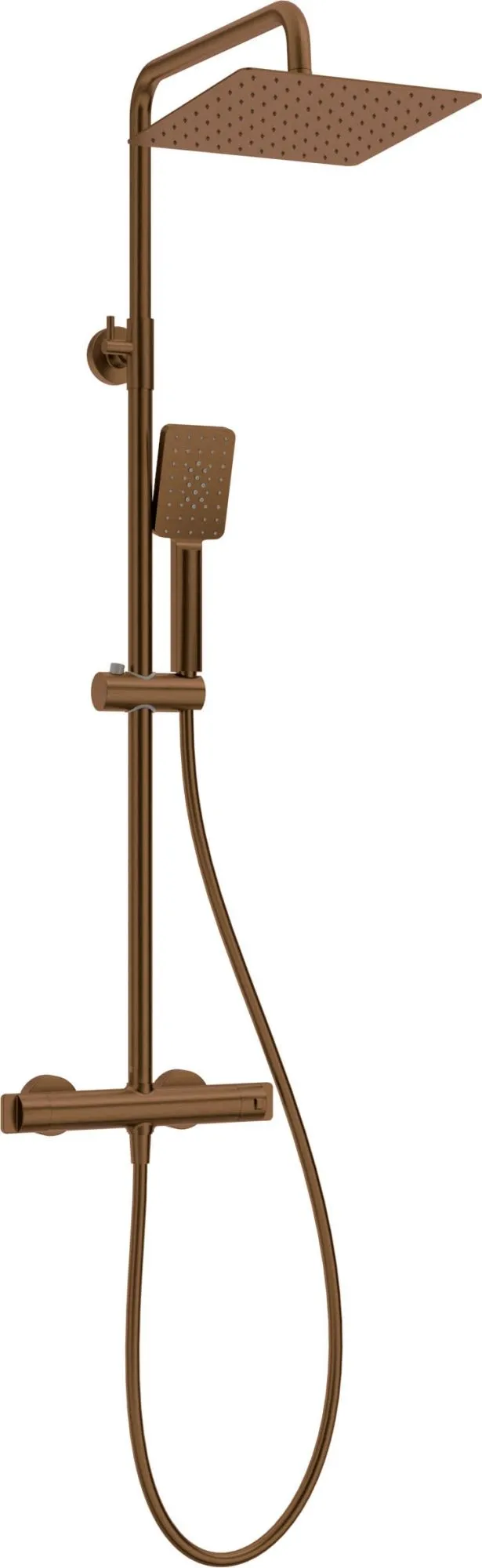 Deante Deszczownica z baterią prysznicową termostatyczną