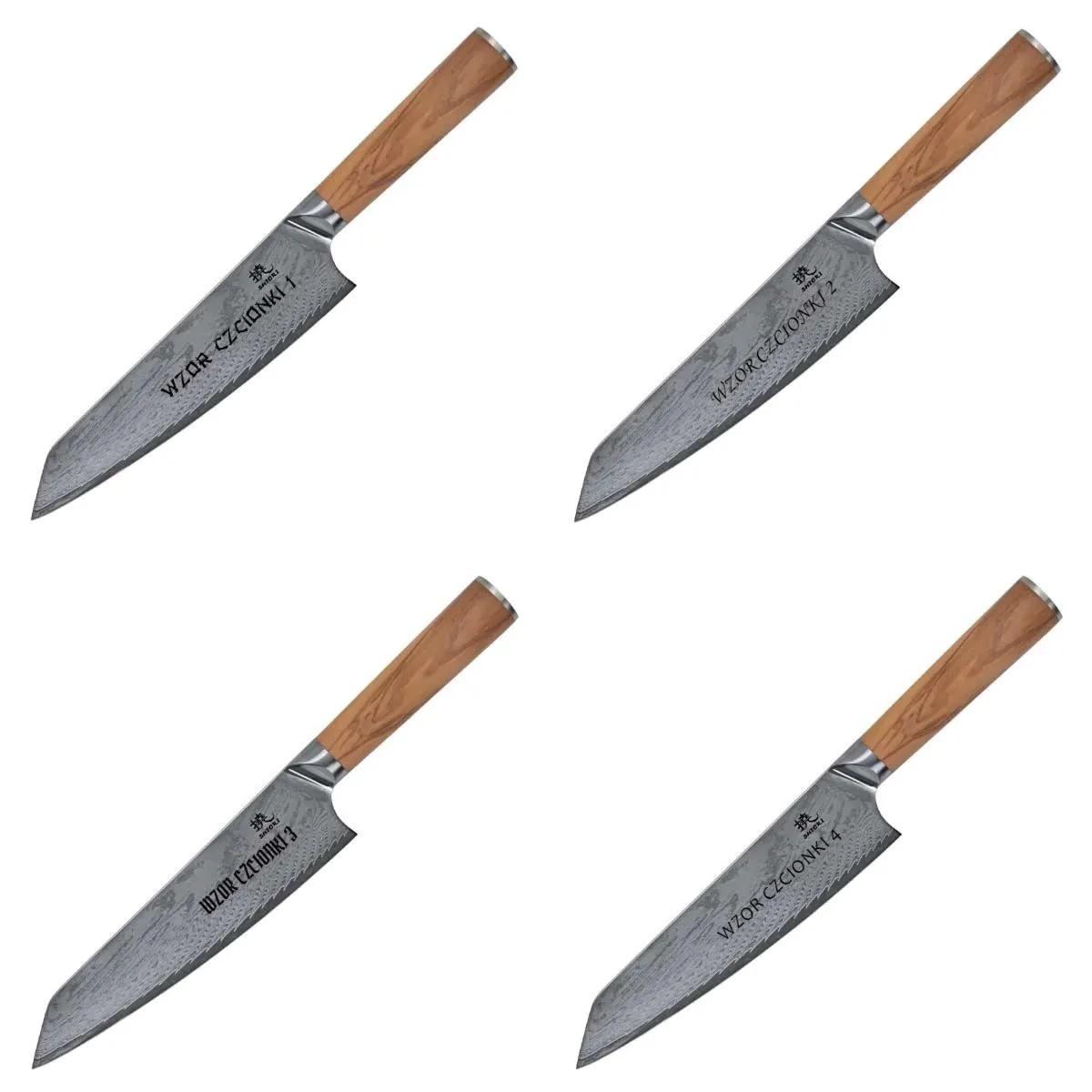 Shiori 撓 Fleischgabel aus Edelstahl 430