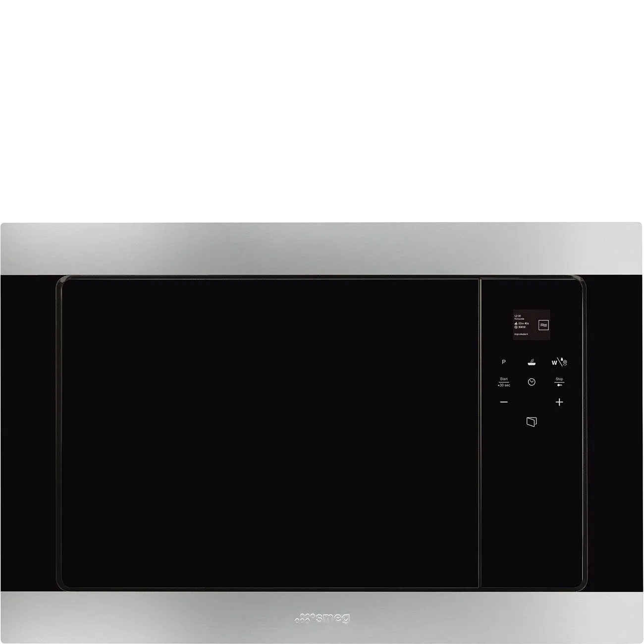 Smeg FMI320X2  Kuchenka mikrofalowa do zabudowy Classica Stal nierdzewna