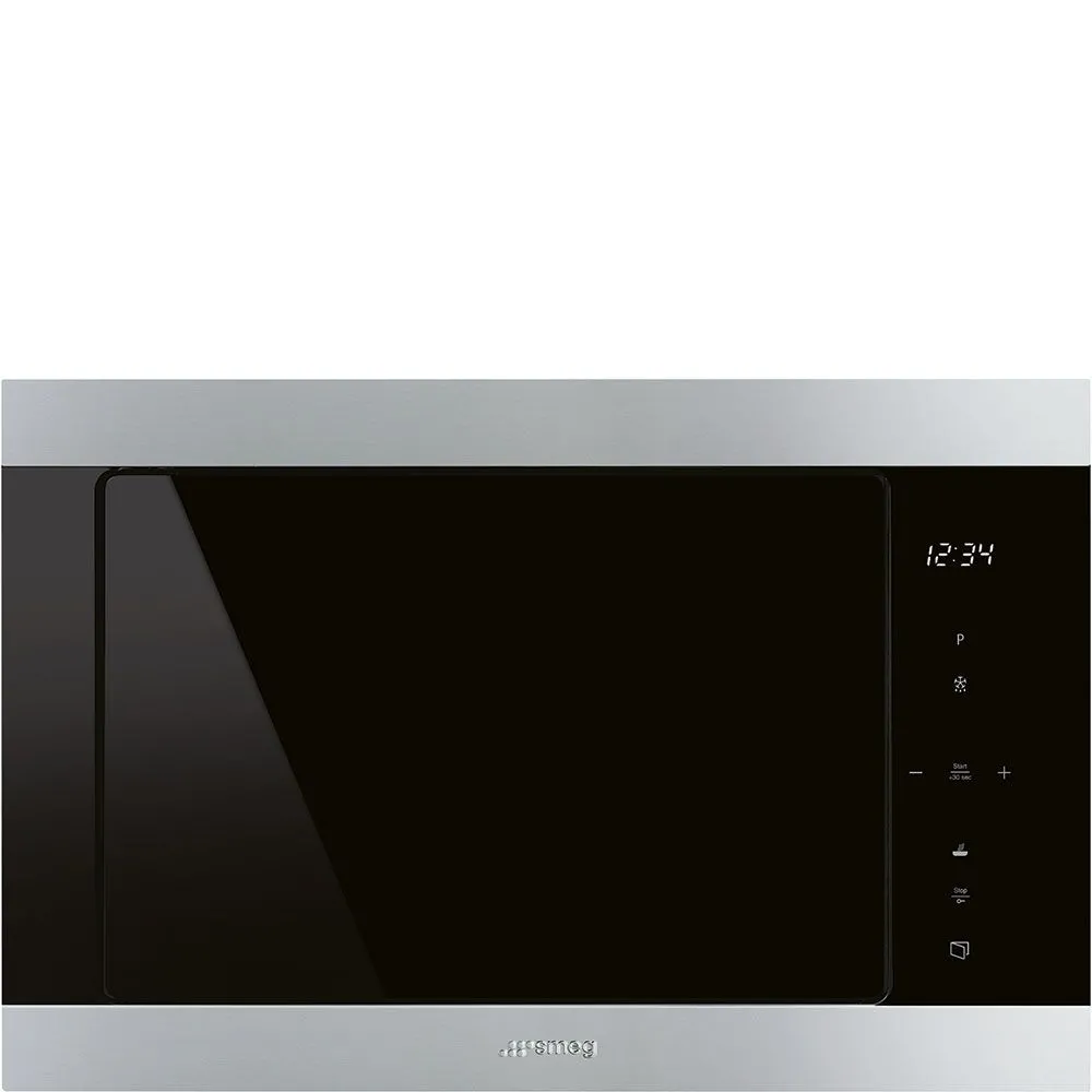 Smeg FMI325X  Kuchenka mikrofalowa do zabudowy Classica