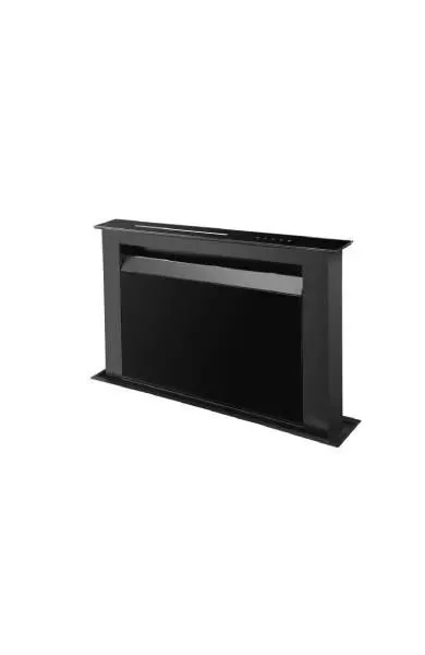 CIARKO Moondraft 60 cm Black Okap blatowy (wyciąg)