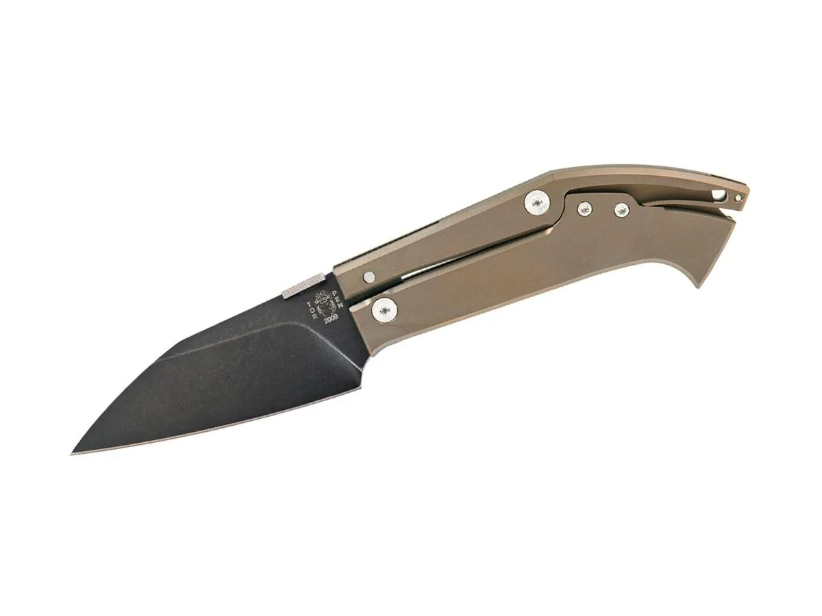 Max Knives TORPEN WARTHOG Titane Anodisé MKH02B Limited Edition