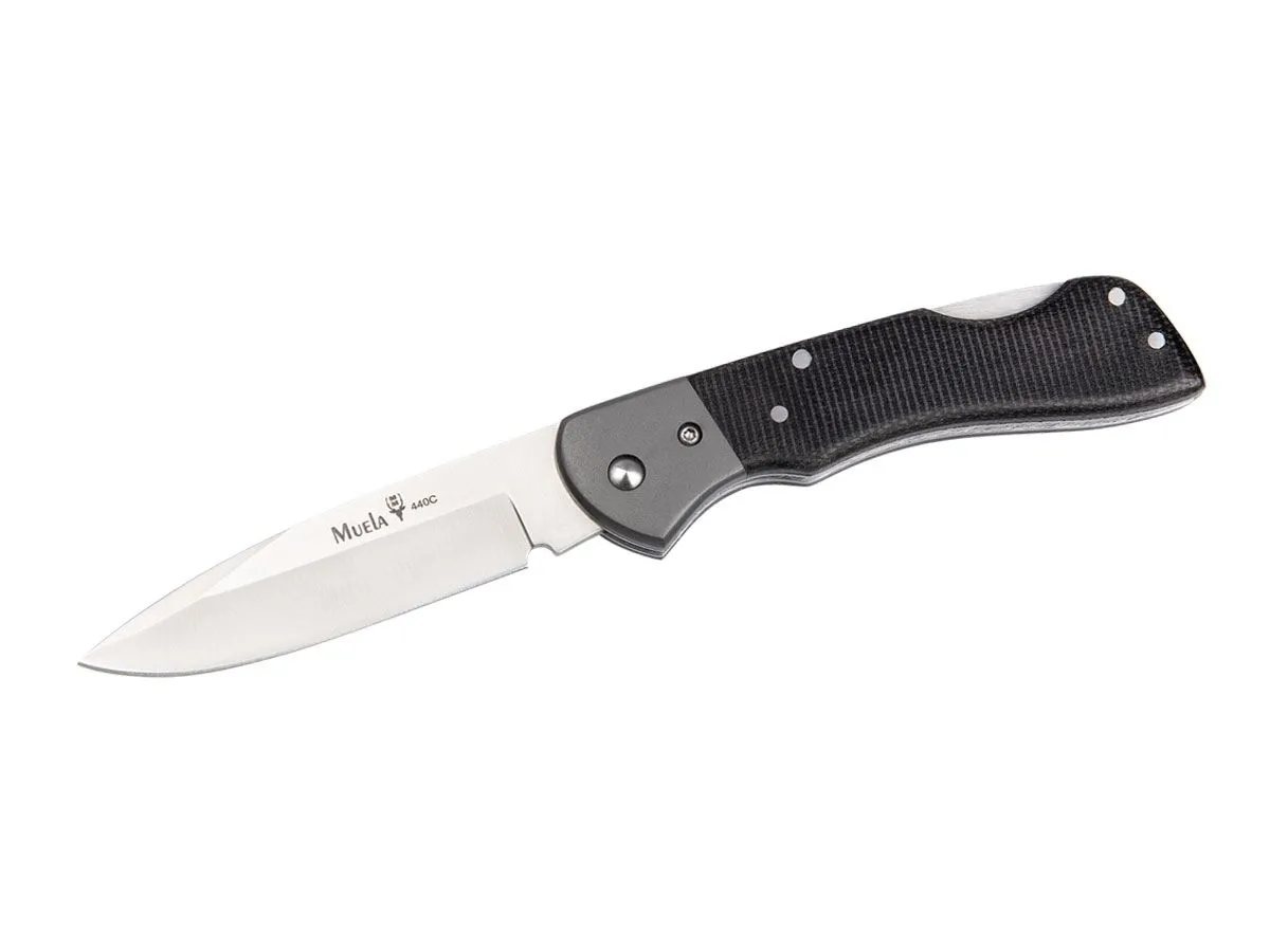 Muela FOLDING MICARTA BLACK BX-8GM