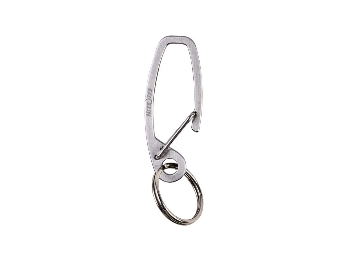 Niteize DEEP POCKET KEY CARABINER3 SS Stainless DPK-11-R3
