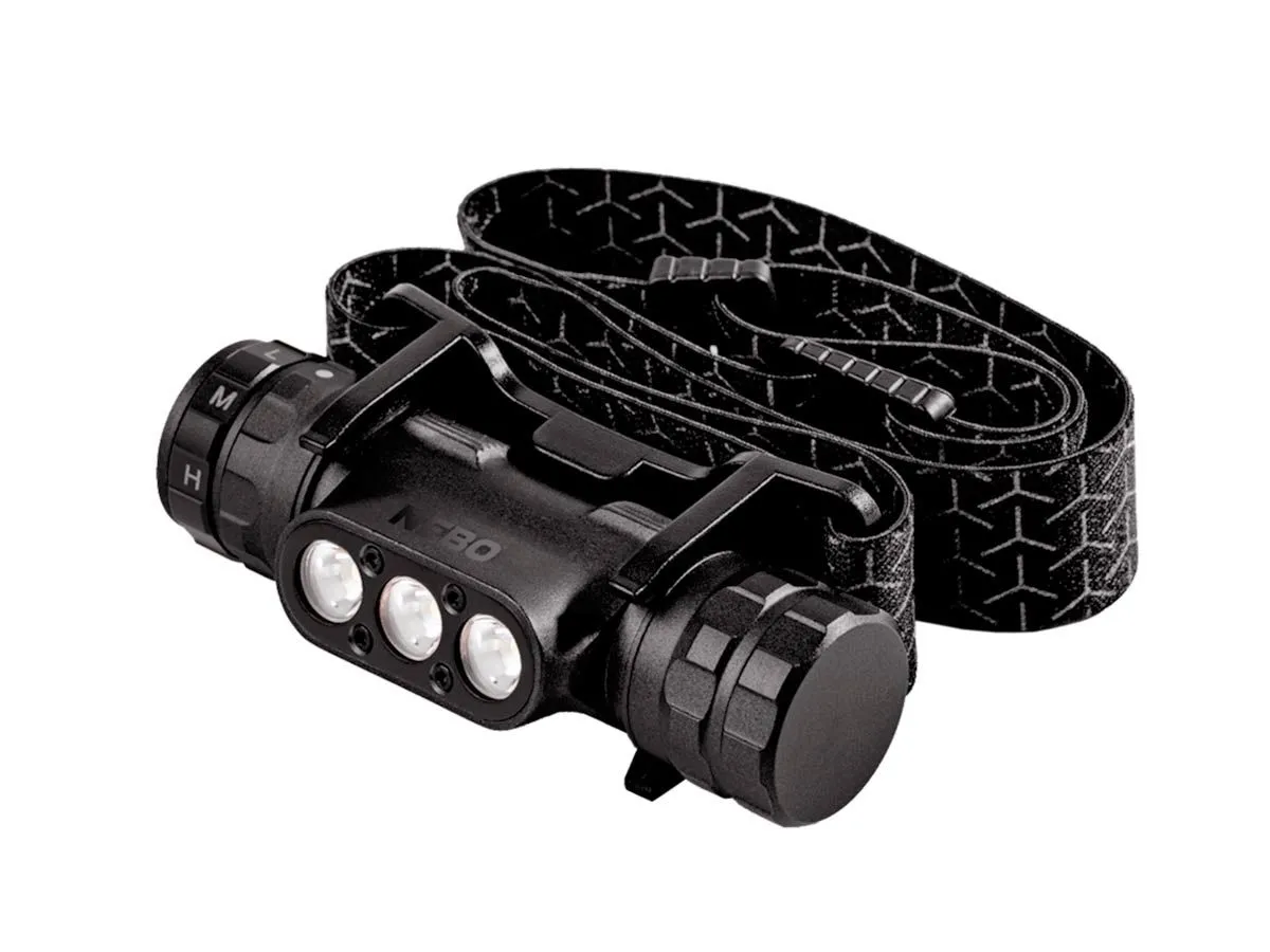 NEBO TRANSCEND Latarka Czołowa Black Line 1500 Lumens LED HLP-1001-B
