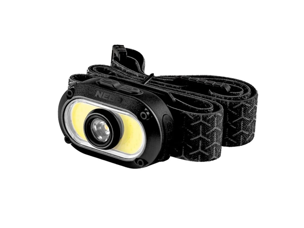 NEBO MYCRO 500+ HEADLAMP & CAP Black Line  500 Lum LED NEB-HLP-1005-B