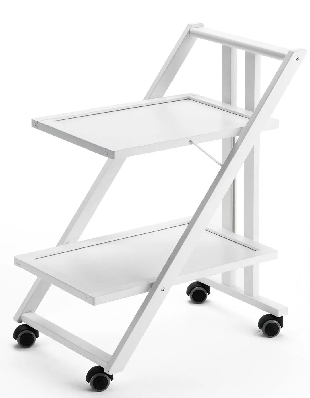 ARREDAMENTI SIMPATY Wózek serwisowy - 64 x 45 cm, biały